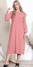 Load image into Gallery viewer, Cable Knit Jumper Dress