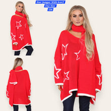 Load image into Gallery viewer, Star Jumper with Scarf