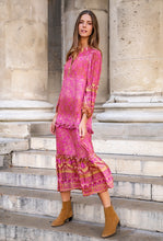 Load image into Gallery viewer, Alana Boho Style Maxi Dress
