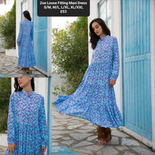 Load image into Gallery viewer, Zoe Loose Fitting Maxi Dress
